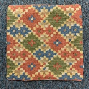 Pottery Barn 18x18  Kilim Pillow Covers- Set of 2